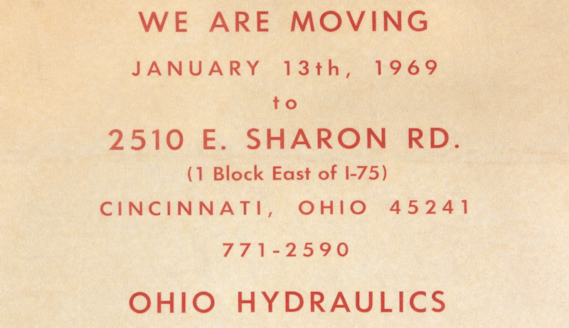 Moving Location Note